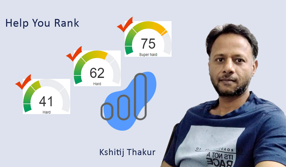 SEO Consultant Kshitij Thakur with Expertise that Help Rank 2024